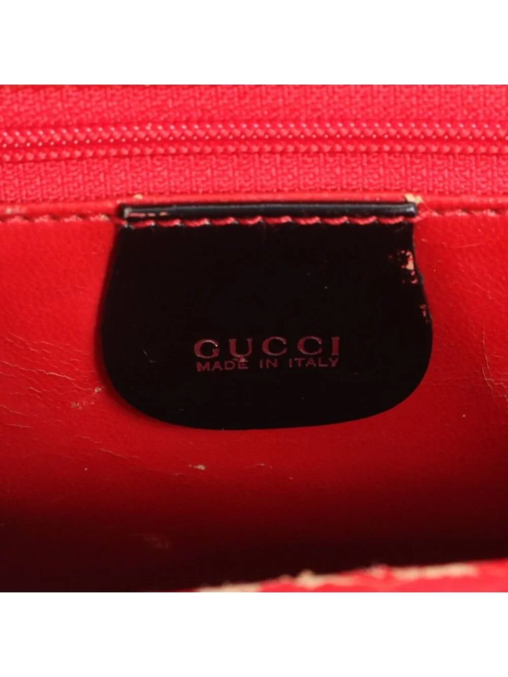 Gucci 5 Leather Handbag Tote Black